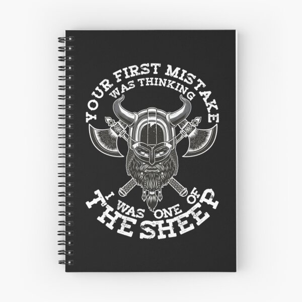 Item preview, Your First Mistake Was Thinking I Was One Of The Sheep - Vikings Valhalla - Funny Vikings designed and sold by SusanJPD.