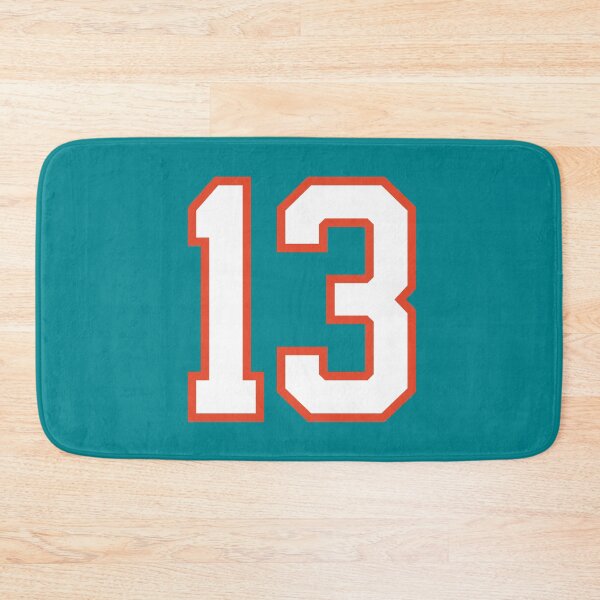 Item preview, Sports Number 13, white orange color lucky sport thirteen designed and sold by ArtIsParty.