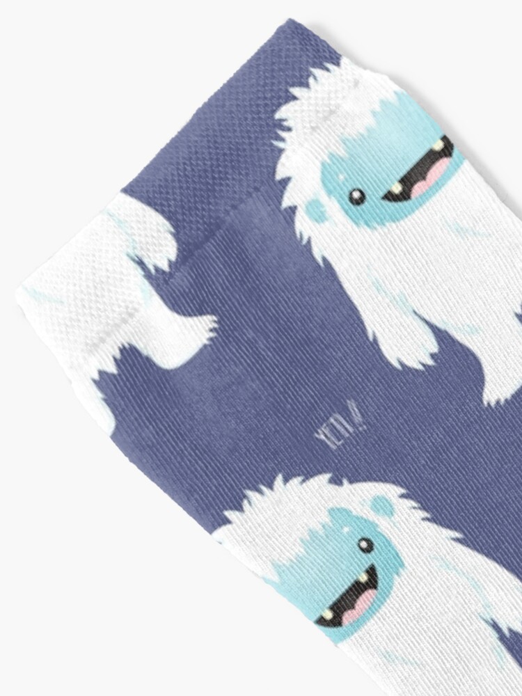 Thumbnail 2 of 5, Socks, Yeti !! designed and sold by lunaticpark.