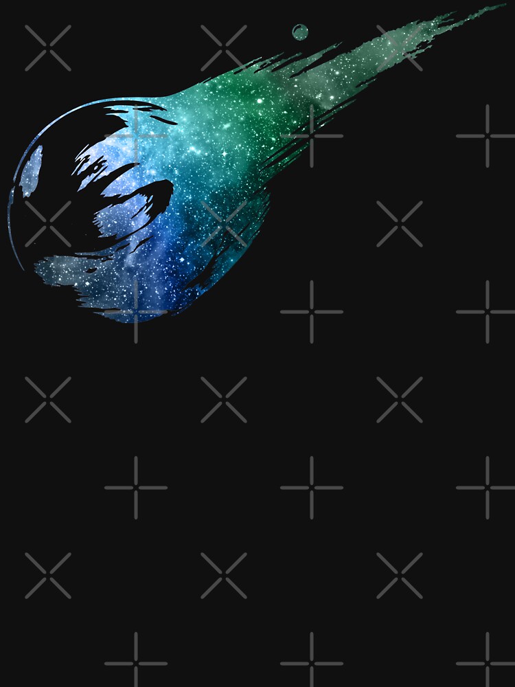 Thumbnail 7 von 7, Classic T-Shirt, Galaxy FF7 Schwarz designt und verkauft von DRKNT.