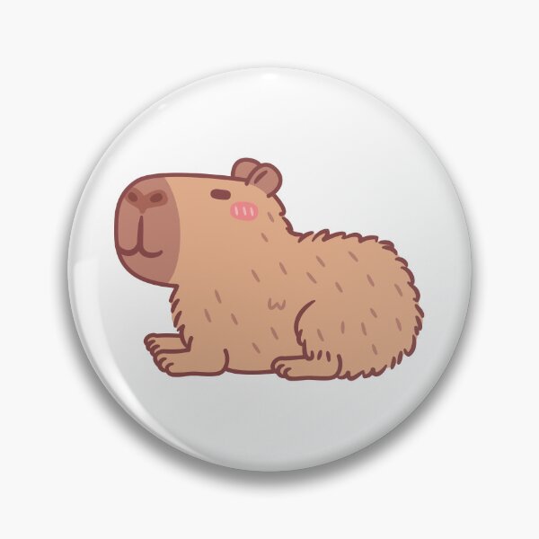 Item preview, Cute Resting Capybara designed and sold by rustydoodle.