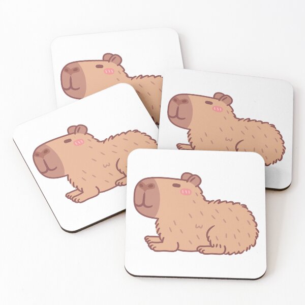 Item preview, Cute Resting Capybara designed and sold by rustydoodle.