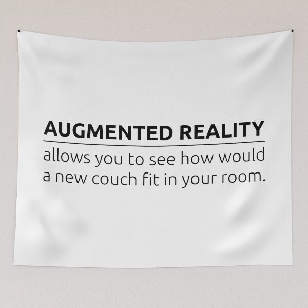 Item preview, What is augmented reality? designed and sold by BeepBoopDesigns.