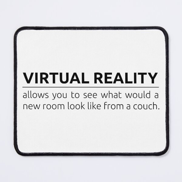 Item preview, What is virtual reality? designed and sold by BeepBoopDesigns.