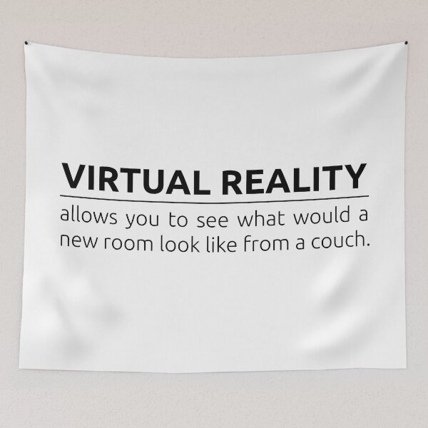 Item preview, What is virtual reality? designed and sold by BeepBoopDesigns.