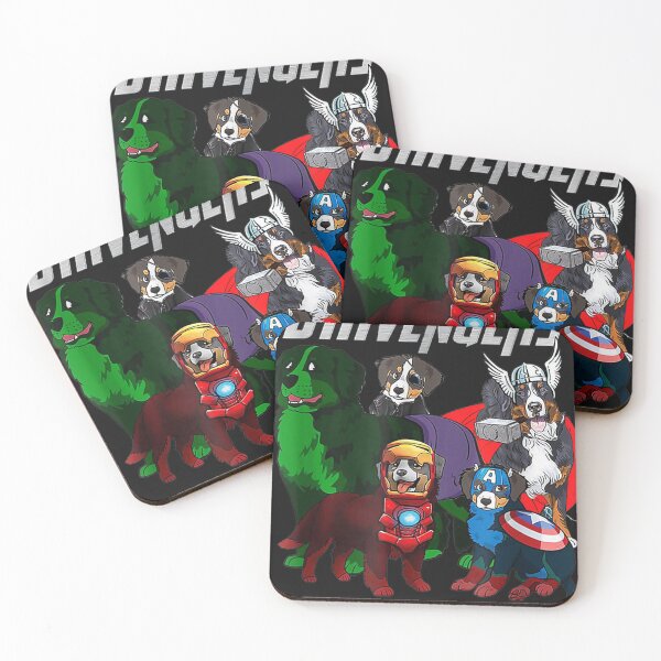 Item preview, BMvengers Superheros Bernese Mountain Dog Love designed and sold by lareyxzbac.