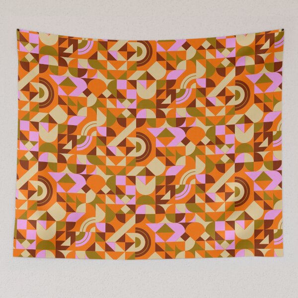 Item preview, geometric colorful patterns conceptual Art - Abstract Neo Geo graphic design designed and sold by Design Repo.