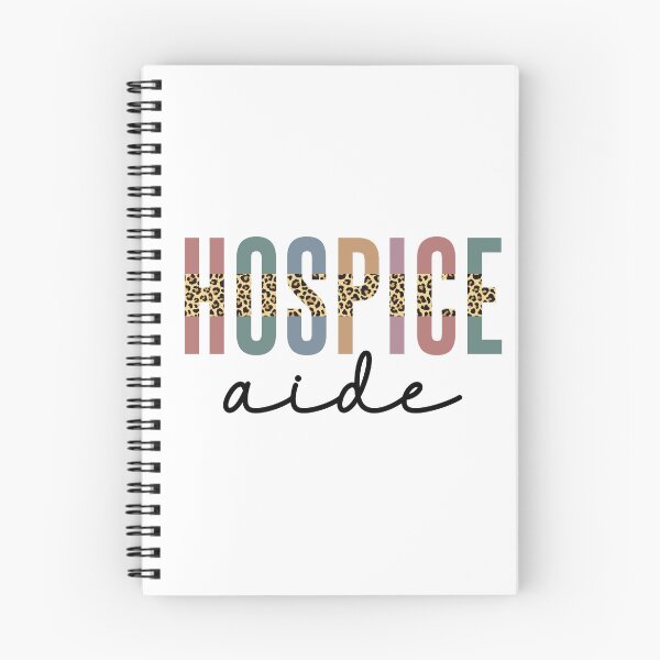 Item preview, Hospice Aide Multi-colored Cheetah Leopard Print Typography | Hospice Nursing | Hospice Care Hospice Nurse Gifts designed and sold by Violet Treasures.