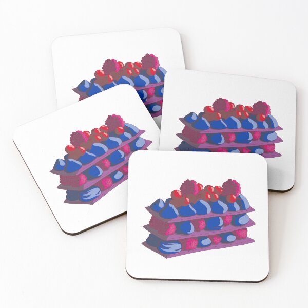 Item preview, bisexual cake designed and sold by rakugakidraw.