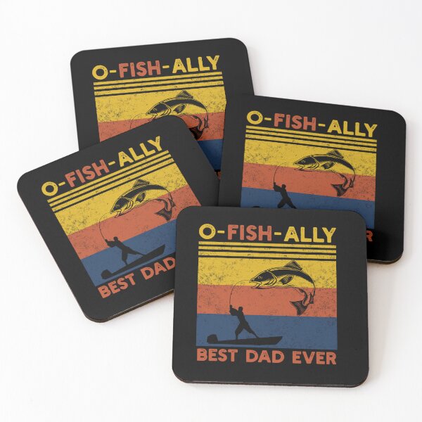 Item preview, VINTAGE FISHING DAD FUNNY FISHERMAN BEST DAD EVER FISHER MAN designed and sold by sobriowslen.