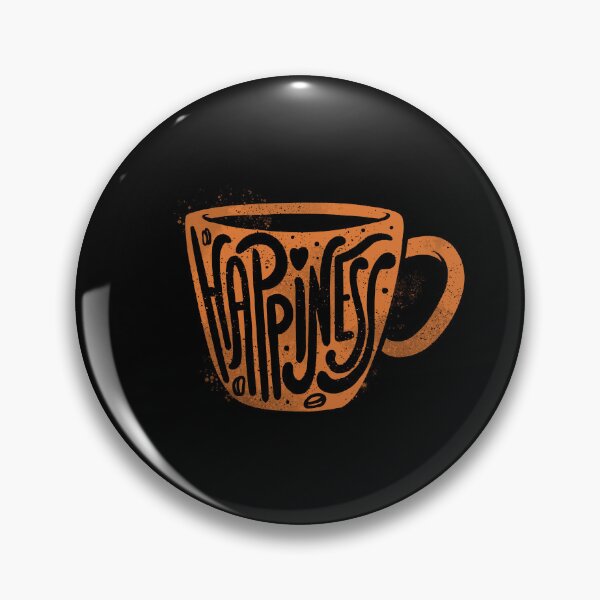 Item preview, Happiness Coffee Typography by Tobe Fonseca designed and sold by Tobe Fonseca®.