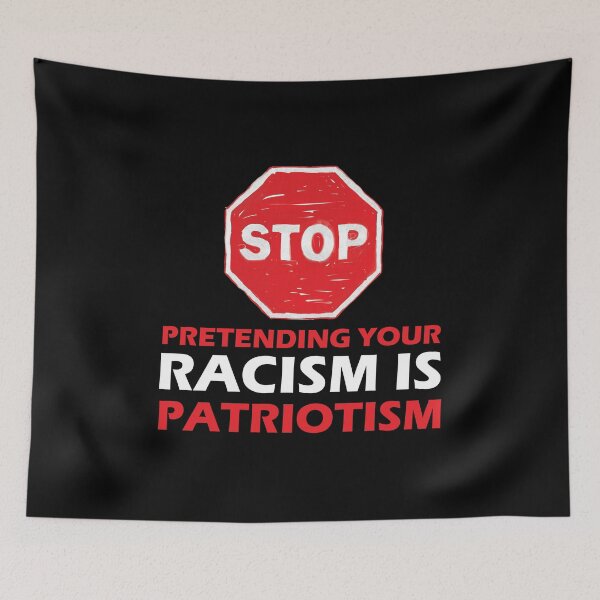 Item preview, Copy of Stop Pretending Your Racism Is Patriotism designed and sold by beefrancky.