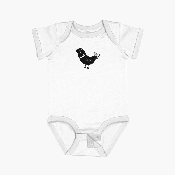 Item preview, High Contrast Baby Bird - Black & White Sensory designed and sold by Little-Popcorn.