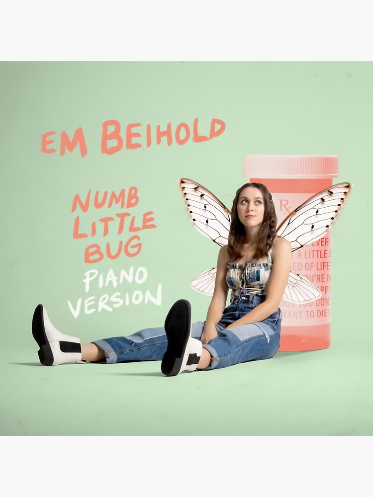 “Em Beihold " Sticker for Sale by walacesilva | Redbubble