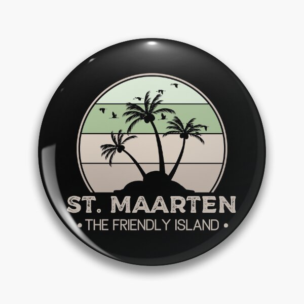 Item preview, St. Maarten Retro  | Sint Maarten | Saint Martin | Vacation, holiday trip, Travel gifts designed and sold by Violet Treasures.