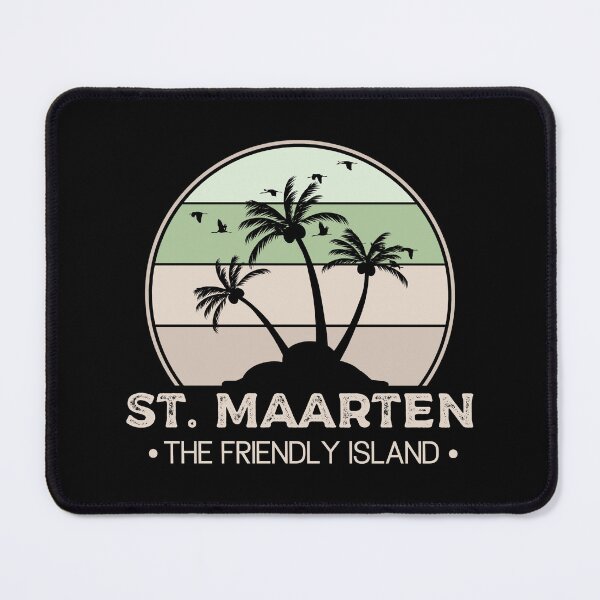 Item preview, St. Maarten Retro | Sint Maarten | Saint Martin | Vacation, holiday trip, Travel gifts designed and sold by Violet Treasures.
