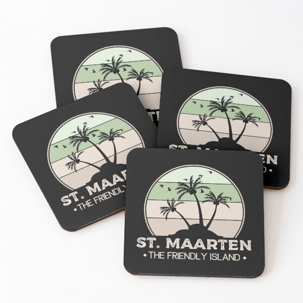 Item preview, St. Maarten Retro  | Sint Maarten | Saint Martin | Vacation, holiday trip, Travel gifts designed and sold by Violet Treasures.