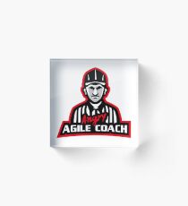 Angry Agile Coach - Referee Acrylic Block