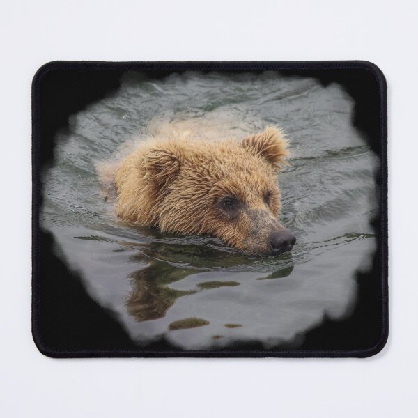 Item preview, Cute Swimming Brown Bear designed and sold by MH65Designs.