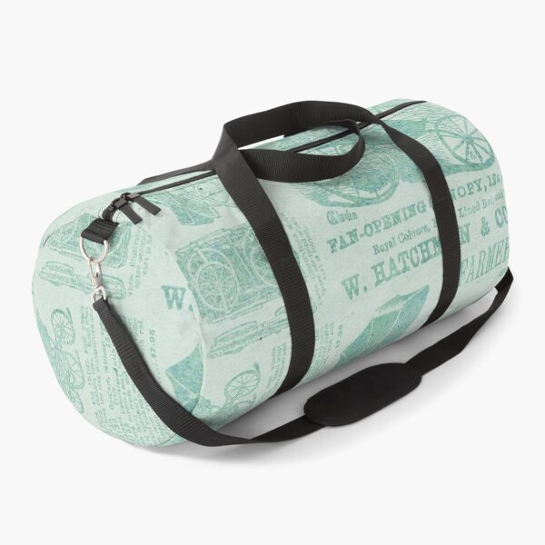 Item preview, Victorian Inspired Newsprint - Green designed and sold by TotallyRetroArt.