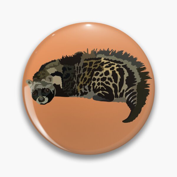 Item preview, A is for African Civet,African Civet: The Nocturnal and Striking Carnivore of Sub-Saharan Africa designed and sold by PrettylittlepastelUk.
