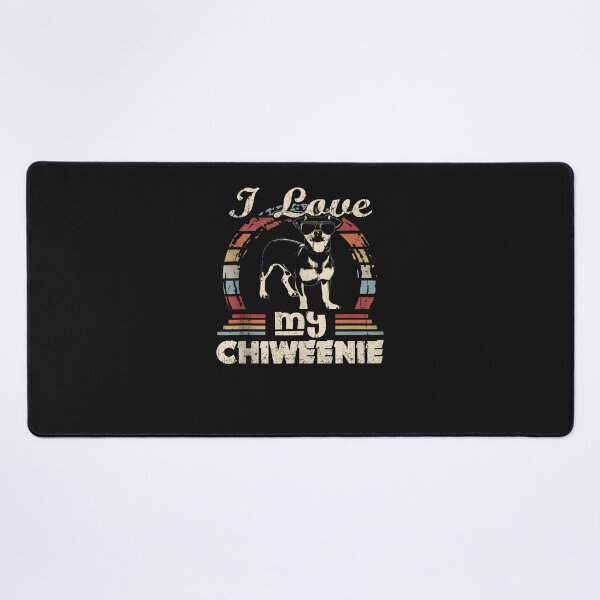 Item preview, I Love My Chiweenie Vintage Retro For Dog designed and sold by salveyzyzab.