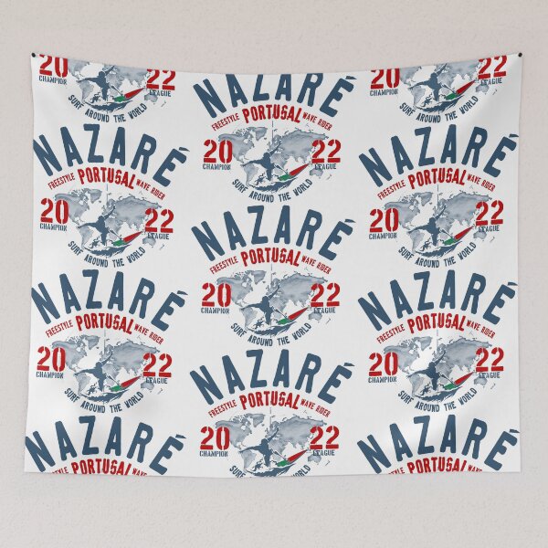 Item preview, Nazaré Portugal surfer designed and sold by VUE-MER.