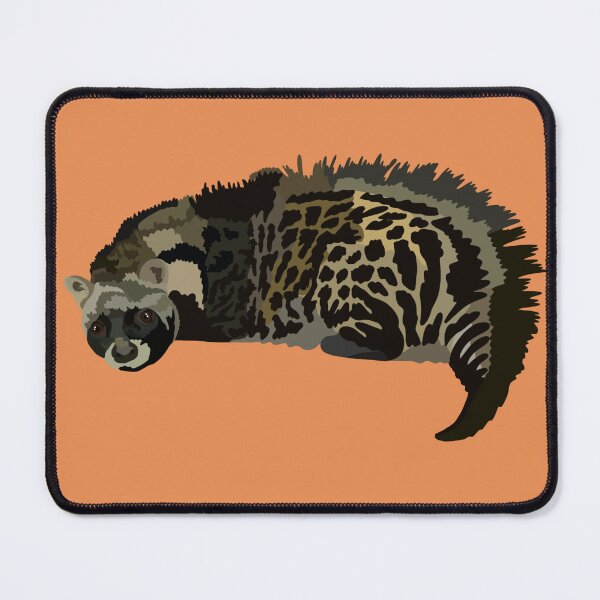 Item preview, A is for African Civet,African Civet: The Nocturnal and Striking Carnivore of Sub-Saharan Africa designed and sold by PrettylittlepastelUk.