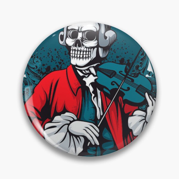 Item preview, Mozart's Skeleton Playing Violin designed and sold by digitalsapiens.