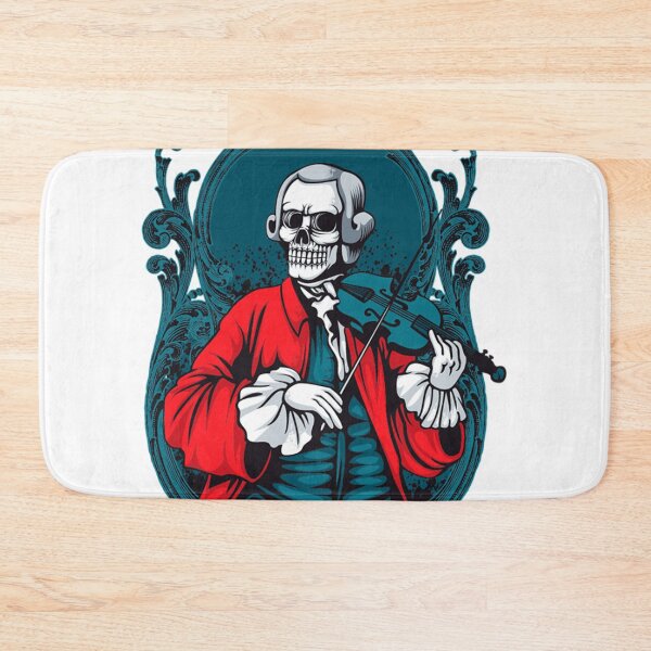 Item preview, Mozart's Skeleton Playing Violin designed and sold by digitalsapiens.