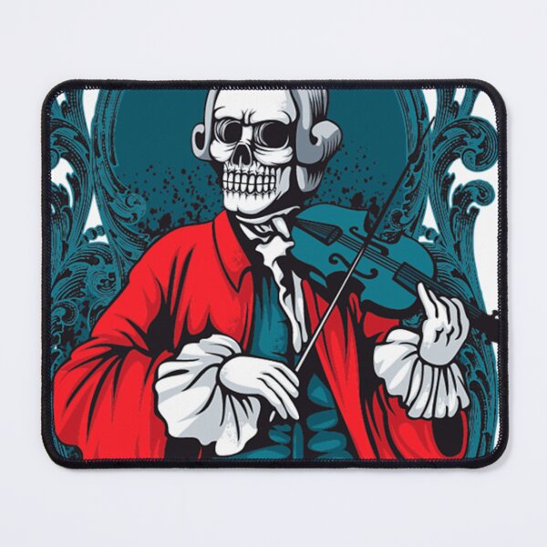 Item preview, Mozart's Skeleton Playing Violin designed and sold by digitalsapiens.