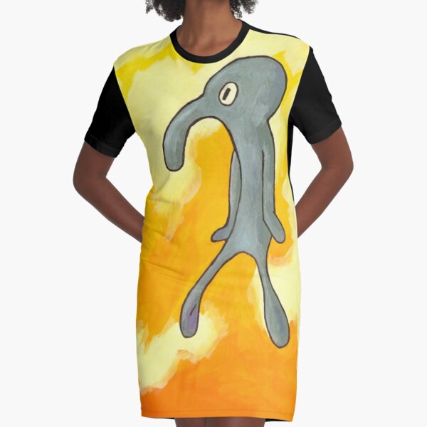 Squidward Dresses Redbubble - old bold and brash shirt roblox