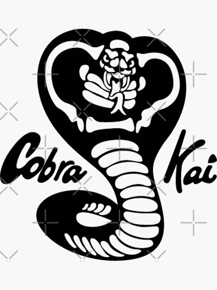 The way of Cobra - Cobra Kai the-way-of-cobra-cobra-kai-sticker-for-sale-by-batotastore-redbubble