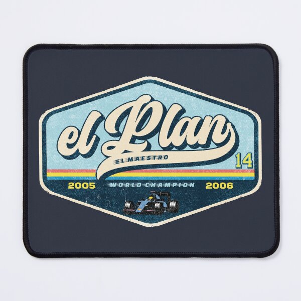 Item preview, Fernando "el Plan" Racing Badge designed and sold by Numero14.