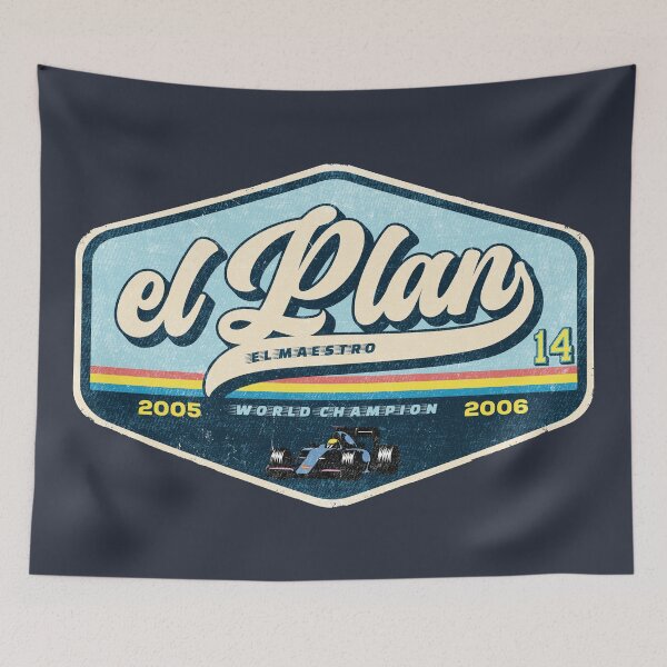 Item preview, Fernando "el Plan" Racing Badge designed and sold by Numero14.