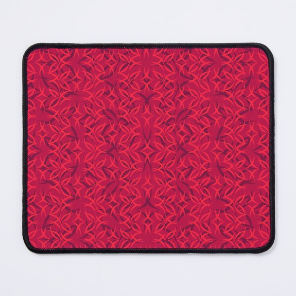 Item preview, Vibrant eclectic fluorescent red abstract pattern designed and sold by BrankaPD.