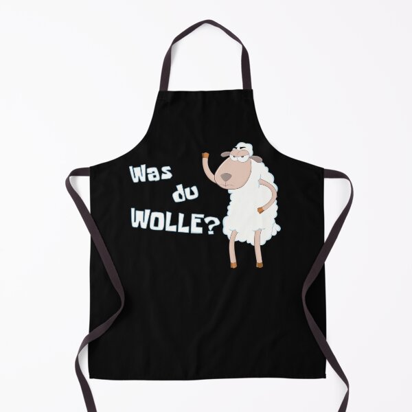Item preview, Angry sheep asks: "What you want?" - Funny pun designed and sold by GiborDesign.