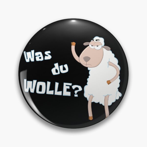 Item preview, Angry sheep asks: "What you want?" - Funny pun designed and sold by GiborDesign.