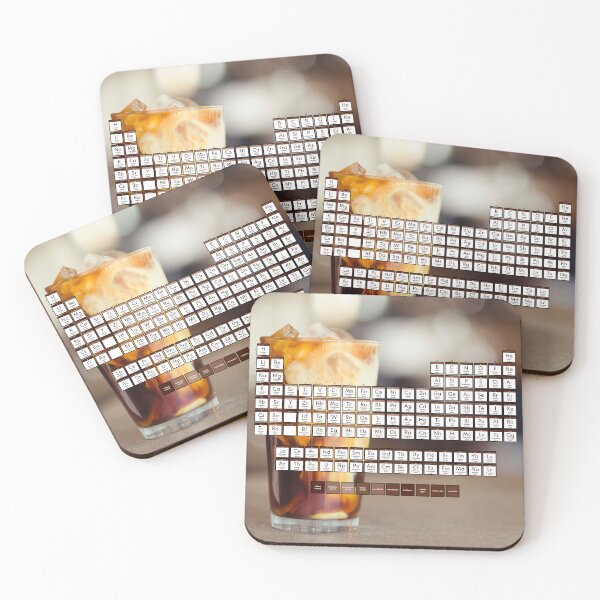 Item preview, Periodic Table of Elements Coffee Aesthetic designed and sold by Simply Lovely Energy.