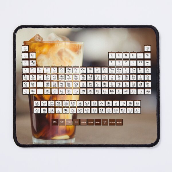 Item preview, Periodic Table of Elements Coffee Aesthetic designed and sold by Simply Lovely Energy.