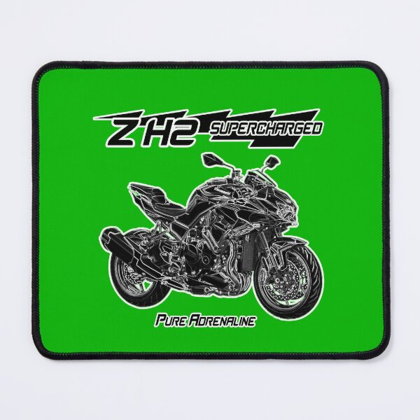 Motorcycle Large Mouse Pad, Kawasaki Motorcycle Mats