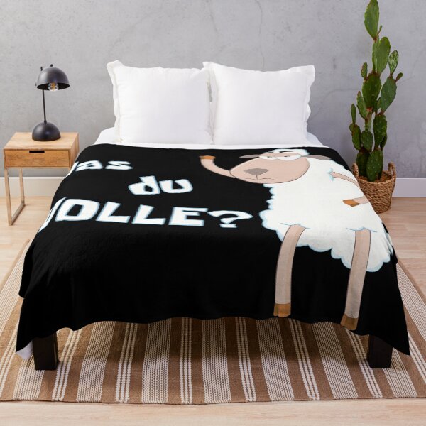 Item preview, Angry sheep asks: "What you want?" - Funny pun designed and sold by GiborDesign.