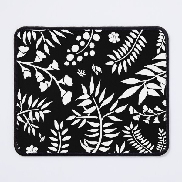 Item preview, Botanical pattern black & white designed and sold by BrankaPD.