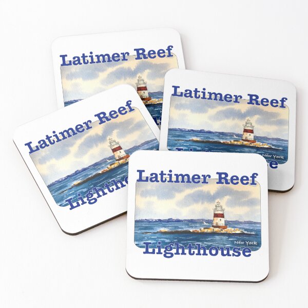 Item preview, Latimer Reef Lighthouse, New York designed and sold by MMc Buck.