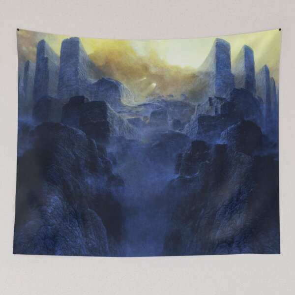 Item preview, Untitled (Cascade), by Zdzisław Beksiński designed and sold by JustContemplate.