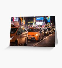 New York | Taxi Life Greeting Card