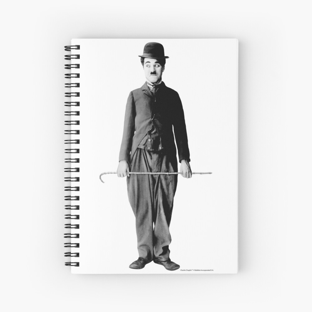 Aperçu de l'œuvre Cahier à spirale créée et vendue par chaplinofficial.