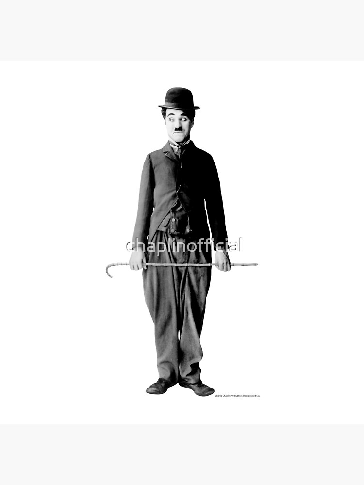 Aperçu 2 sur 2. Tote bag avec l'œuvre Charlie Chaplin - Charlot créée et vendue par chaplinofficial.