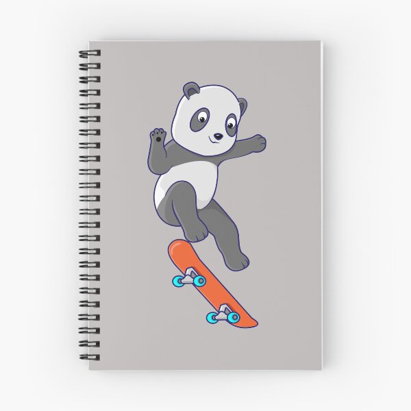 Item preview, Panda Skateboarding designed and sold by KAISANart.