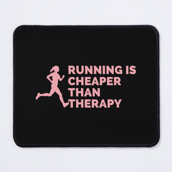 Item preview, Running Is Cheaper Than Therapy (Female) Classic T-Shirt designed and sold by brittaapriliy.